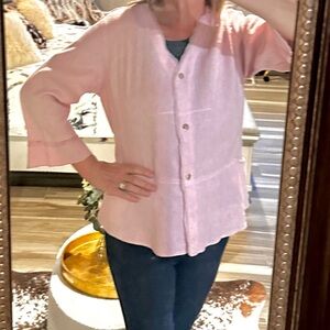 Lightweight silk jacket